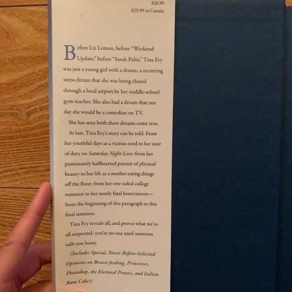 Bossypants by Tina Fey Hardback Cover Book - Picture 2 of 3